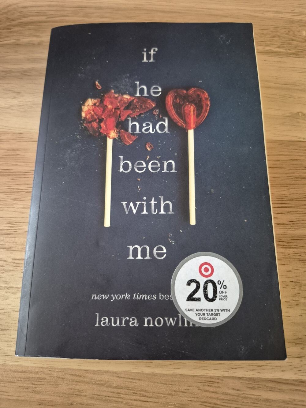 if he had been with me by Laura Nowlin Paperback Booktok YA Romance s33